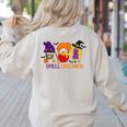 I Smell Children Witch Teacher Halloween Trick Or Teach Women's Sweatshirt Back Print Sand I Smell Children Witch Teacher Halloween Trick Or Teach Women's Sweatshirt Back Print Sand