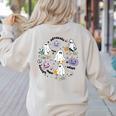 Special Education Teacher Halloween Pumpkin Ghost Inclusion Women's Sweatshirt Back Print Sand Special Education Teacher Halloween Pumpkin Ghost Inclusion Women's Sweatshirt Back Print Sand