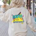 Specials Team Elementary School Teachers Cute Trendy Retro Women's Sweatshirt Back Print Sand