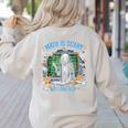 Spooky Halloween Math Teacher Women's Sweatshirt Back Print Sand
