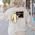 Square Root 67 Ghost Math Teacher 4489 Meme Halloween Women's Sweatshirt Back Print Sand Square Root 67 Ghost Math Teacher 4489 Meme Halloween Women's Sweatshirt Back Print Sand