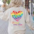 It Takes a Big Heart To Shape Little Minds Teacher Women's Sweatshirt Back Print Sand It Takes a Big Heart To Shape Little Minds Teacher Women's Sweatshirt Back Print Sand