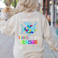 It Takes A Lot Of Sparkle To Be A Teacher Rainbow Fish For Men Women Women's Sweatshirt Back Print Sand