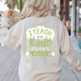 I Teach The Cutest Little Monsters Halloween Teacher Spooky Women's Sweatshirt Back Print Sand I Teach The Cutest Little Monsters Halloween Teacher Spooky Women's Sweatshirt Back Print Sand