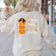 I Teach The Cutest Pumpkins Halloween Shirt For Teachers Women's Sweatshirt Back Print Sand I Teach The Cutest Pumpkins Halloween Shirt For Teachers Women's Sweatshirt Back Print Sand