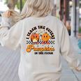 I Teach The Cutest Pumpkins In The Patch Halloween Teacher For Men Women Kids Women's Sweatshirt Back Print Sand I Teach The Cutest Pumpkins In The Patch Halloween Teacher For Men Women Kids Women's Sweatshirt Back Print Sand