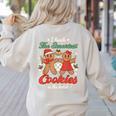 I Teach The Smartest Cookies In The Batch Teacher Christmas For Men Women Kids Women's Sweatshirt Back Print Sand I Teach The Smartest Cookies In The Batch Teacher Christmas For Men Women Kids Women's Sweatshirt Back Print Sand