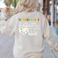 Teacher Aide Appreciation Cute Heart Tee For Women Women's Sweatshirt Back Print Sand Teacher Aide Appreciation Cute Heart Tee For Women Women's Sweatshirt Back Print Sand