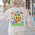 Teacher Back To School Color In Kindness Crayon Pencil Women's Sweatshirt Back Print Sand Teacher Back To School Color In Kindness Crayon Pencil Women's Sweatshirt Back Print Sand