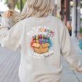 Teacher We Are Like a Box Of Crayons Women's Sweatshirt Back Print Sand Teacher We Are Like a Box Of Crayons Women's Sweatshirt Back Print Sand