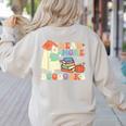 Teacher Halloween Cute Booooks Ghost Read More Books Women's Sweatshirt Back Print Sand Teacher Halloween Cute Booooks Ghost Read More Books Women's Sweatshirt Back Print Sand