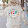 Teacher IEP IEP Encourage Progress Special Education Women's Sweatshirt Back Print Sand Teacher IEP IEP Encourage Progress Special Education Women's Sweatshirt Back Print Sand