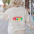 Teacher Math 67 Meme Square Root 4489 Slang Six Seven Women's Sweatshirt Back Print Sand Teacher Math 67 Meme Square Root 4489 Slang Six Seven Women's Sweatshirt Back Print Sand