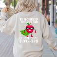 Teacher I Prefer The Term Educational Superhero Women's Sweatshirt Back Print Sand Teacher I Prefer The Term Educational Superhero Women's Sweatshirt Back Print Sand