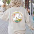 Teacher-Saurus Dinosaur Teacher Design T-Rex Design Women's Sweatshirt Back Print Sand Teacher-Saurus Dinosaur Teacher Design T-Rex Design Women's Sweatshirt Back Print Sand