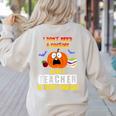 Being a Teacher Is Scary Enough Halloween Women's Sweatshirt Back Print Sand Being a Teacher Is Scary Enough Halloween Women's Sweatshirt Back Print Sand