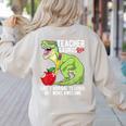 Teachersaurus Rex Dinosaur Like A Normal Teacher Saurus Women's Sweatshirt Back Print Sand Teachersaurus Rex Dinosaur Like A Normal Teacher Saurus Women's Sweatshirt Back Print Sand