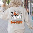 Team 5th Grade Boo Crew Halloween Teacher Student Costume Women's Sweatshirt Back Print Sand Team 5th Grade Boo Crew Halloween Teacher Student Costume Women's Sweatshirt Back Print Sand