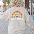 Team Pre-K Teacher Crew Squad Hello Back School Graduation Women's Sweatshirt Back Print Sand Team Pre-K Teacher Crew Squad Hello Back School Graduation Women's Sweatshirt Back Print Sand