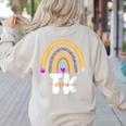 Team TK Transitional Kindergaten TK Crew Squad Teacher Kids Women's Sweatshirt Back Print Sand Team TK Transitional Kindergaten TK Crew Squad Teacher Kids Women's Sweatshirt Back Print Sand