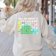 Tell Me About It Speech Language Pathology AAC Sped Teacher Women's Sweatshirt Back Print Sand Tell Me About It Speech Language Pathology AAC Sped Teacher Women's Sweatshirt Back Print Sand