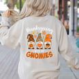 Thanksgiving Shirts For Women With My Gnomies Teachers Gnome Women's Sweatshirt Back Print Sand Thanksgiving Shirts For Women With My Gnomies Teachers Gnome Women's Sweatshirt Back Print Sand