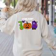 TOD Itinerant Teacher Of The Deaf Halloween ASL Interpreters Women's Sweatshirt Back Print Sand TOD Itinerant Teacher Of The Deaf Halloween ASL Interpreters Women's Sweatshirt Back Print Sand
