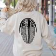 Trilobite Fossil Geology Teacher Student Geologist Women's Sweatshirt Back Print Sand Trilobite Fossil Geology Teacher Student Geologist Women's Sweatshirt Back Print Sand