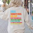 Vintage Bruh We Back No Cap Bruh We'Re Back Student Teacher Women's Sweatshirt Back Print Sand Vintage Bruh We Back No Cap Bruh We'Re Back Student Teacher Women's Sweatshirt Back Print Sand