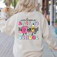 Welcome Back To School 2024 Teachers Students First Day Women's Sweatshirt Back Print Sand Welcome Back To School 2024 Teachers Students First Day Women's Sweatshirt Back Print Sand