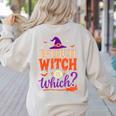 Which Witch Is Which Halloween For Women Men English Teacher Women's Sweatshirt Back Print Sand Which Witch Is Which Halloween For Women Men English Teacher Women's Sweatshirt Back Print Sand