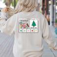 I Am Working For Christmas Break Special Education Teacher Women's Sweatshirt Back Print Sand