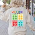 What Zone Are You In How Are You Feeling Teacher Women's Sweatshirt Back Print Sand What Zone Are You In How Are You Feeling Teacher Women's Sweatshirt Back Print Sand