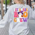 1st Grade Boo Crew Halloween First Grade Halloween Teacher Women's Sweatshirt Back Print Ash 1st Grade Boo Crew Halloween First Grade Halloween Teacher Women's Sweatshirt Back Print Ash