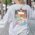 3rd Grade Boo Crew Third Grade Halloween Costume Teacher Kid Women's Sweatshirt Back Print Ash 3rd Grade Boo Crew Third Grade Halloween Costume Teacher Kid Women's Sweatshirt Back Print Ash