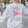 3rd Grade Typography Team Third Grade Teacher Back To School Women's Sweatshirt Back Print Ash