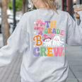 4th Grade Boo Crew Fourth Grade Teacher Kids Happy Halloween Women's Sweatshirt Back Print Ash 4th Grade Boo Crew Fourth Grade Teacher Kids Happy Halloween Women's Sweatshirt Back Print Ash