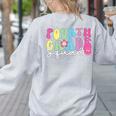 4th Grade Squad Fourth Teacher Student Team Back To School Women's Sweatshirt Back Print Ash 4th Grade Squad Fourth Teacher Student Team Back To School Women's Sweatshirt Back Print Ash