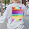 50 Days Of School Hearts Teacher Happy 50th Day Of School Women's Sweatshirt Back Print Ash 50 Days Of School Hearts Teacher Happy 50th Day Of School Women's Sweatshirt Back Print Ash
