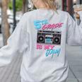 5th Grade Is My Jam Vintage 80s Boombox Teacher Student Women's Sweatshirt Back Print Ash 5th Grade Is My Jam Vintage 80s Boombox Teacher Student Women's Sweatshirt Back Print Ash