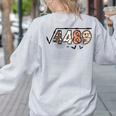 6 7 Square Root Of 4489 Slang Math Teacher Halloween Women's Sweatshirt Back Print Ash 6 7 Square Root Of 4489 Slang Math Teacher Halloween Women's Sweatshirt Back Print Ash