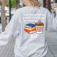 67 Meme English Teacher Reading Book Lover Humor Women's Sweatshirt Back Print Ash 67 Meme English Teacher Reading Book Lover Humor Women's Sweatshirt Back Print Ash