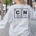 67 Meme Teacher Science Periodic Table Women's Sweatshirt Back Print Ash 67 Meme Teacher Science Periodic Table Women's Sweatshirt Back Print Ash