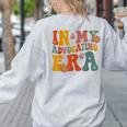 In My Advocating Era Advocate Autism Awareness Sped Teacher Men Women Kids Women's Sweatshirt Back Print Ash In My Advocating Era Advocate Autism Awareness Sped Teacher Men Women Kids Women's Sweatshirt Back Print Ash