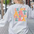 In My Art Teacher Era Artists First Day Of School Women Women's Sweatshirt Back Print Ash