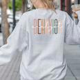Behavior Analyst Teacher Squad Technician Therapist Analysis Women's Sweatshirt Back Print Ash Behavior Analyst Teacher Squad Technician Therapist Analysis Women's Sweatshirt Back Print Ash