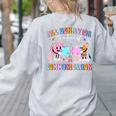 All Behavior Is A Form Of Communication SPED Teacher Autism Women's Sweatshirt Back Print Ash All Behavior Is A Form Of Communication SPED Teacher Autism Women's Sweatshirt Back Print Ash