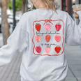 Bilingual Education Is My Jam Strawberry Spanish Teacher Women's Sweatshirt Back Print Ash Bilingual Education Is My Jam Strawberry Spanish Teacher Women's Sweatshirt Back Print Ash