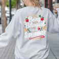 Being Bilingual Is A Superpower ESL Teacher School Women's Sweatshirt Back Print Ash Being Bilingual Is A Superpower ESL Teacher School Women's Sweatshirt Back Print Ash