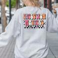 Boho Inclusion Matters Special Education SPED Teacher Women Women's Sweatshirt Back Print Ash